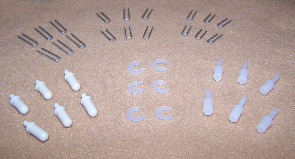 Interior Plantation Shutter Repair Kit – Louver Pins, Staples & Tension Washers