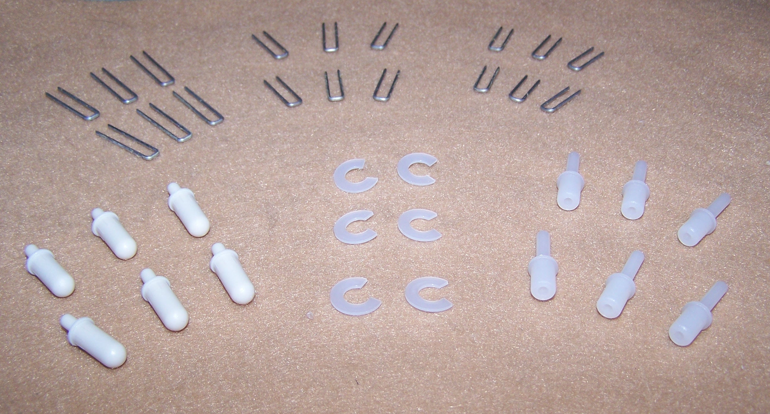 Interior Plantation Shutter Repair Kit – Louver Pins, Staples & Tension Washers