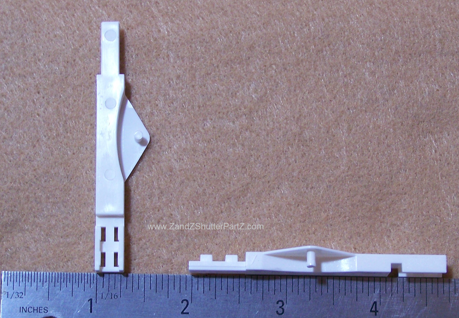 Vinyl & Poly Plantation Shutter Hidden Connector – 2½" Louvers, 2 Pack (Part #ZZ091)