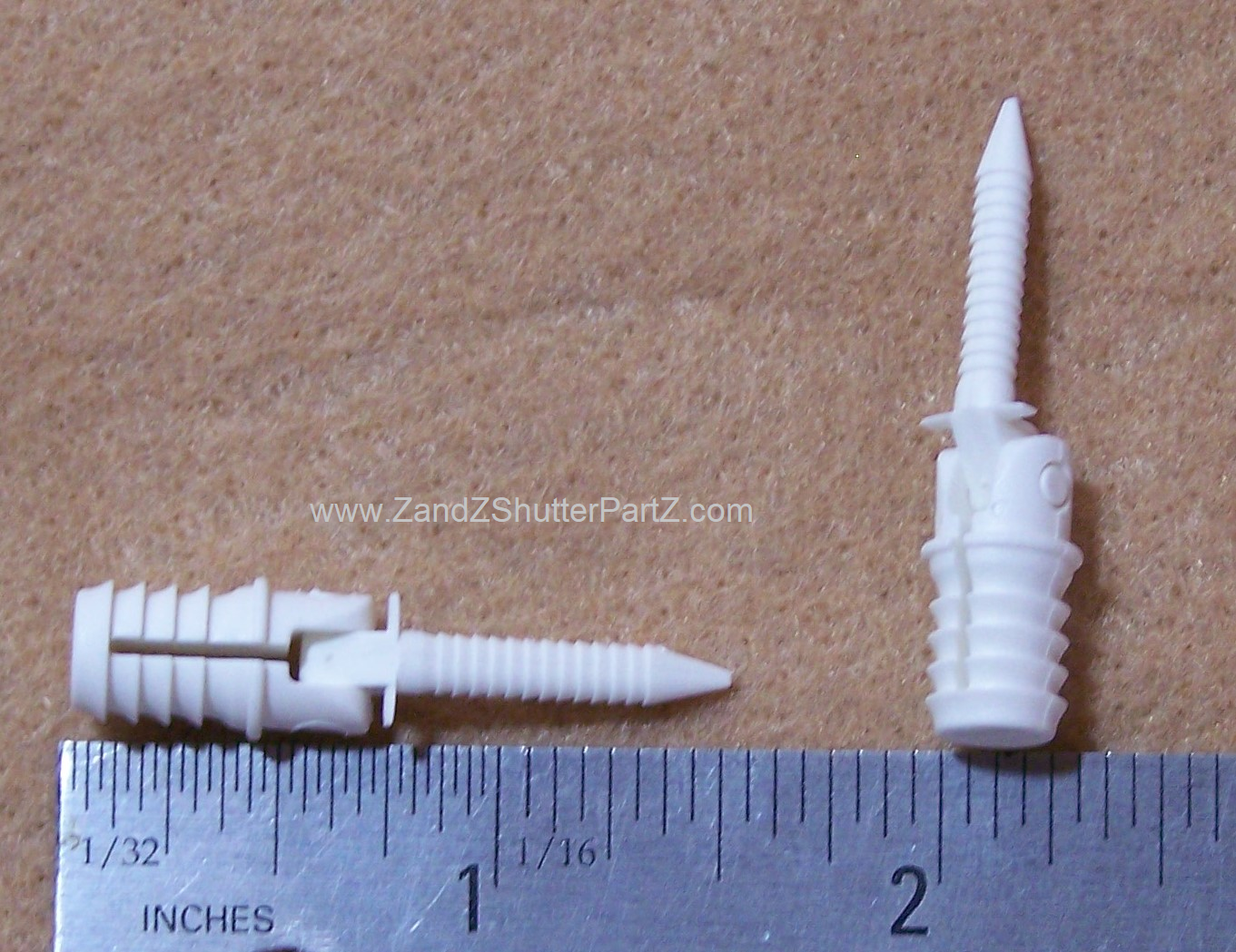 Two-Piece Swivel Connector for Plantation Shutters – 2 Pack (Part #ZZ053)