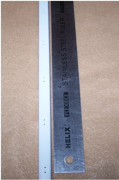 Interior Plantation Shutter Control Rod Kit – 2" Staple Spacing, 36" Length