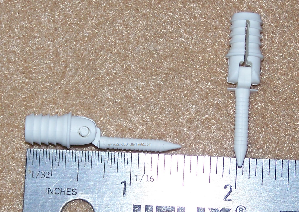 Two-Piece Swivel Connector for Plantation Shutters – Value Pack of 100 (Part #ZZ053V)