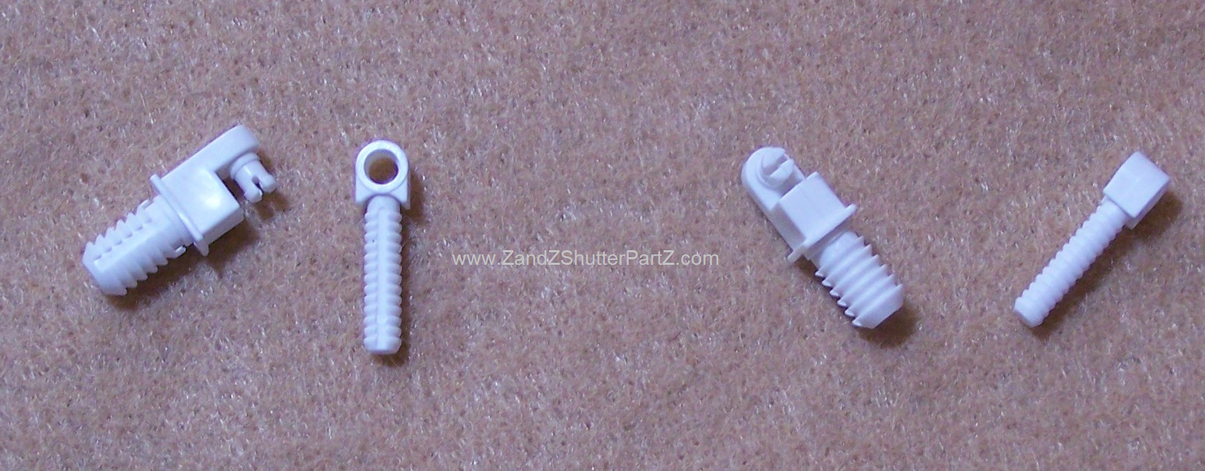 2-Piece Swivel Connector for Plantation Shutters – Variety 2 (2-Pack)