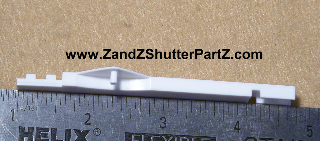 Vinyl & Poly Plantation Shutter Hidden Connector – 3½" Louvers, 2 Pack (Part #ZZ088)