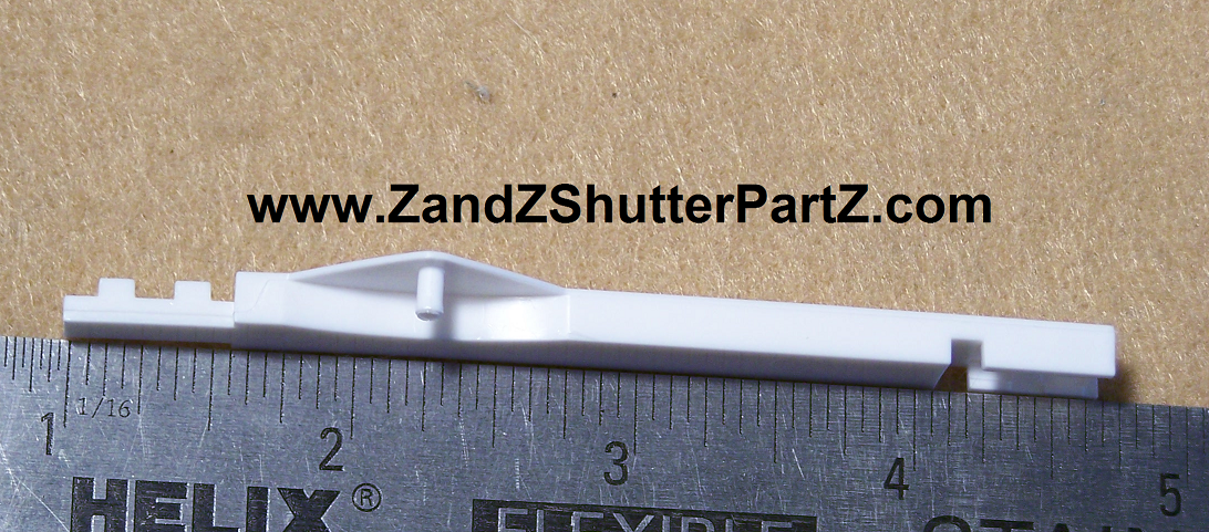 Vinyl & Poly Plantation Shutter Hidden Connector – 3½" Louvers, 2 Pack (Part #ZZ088)