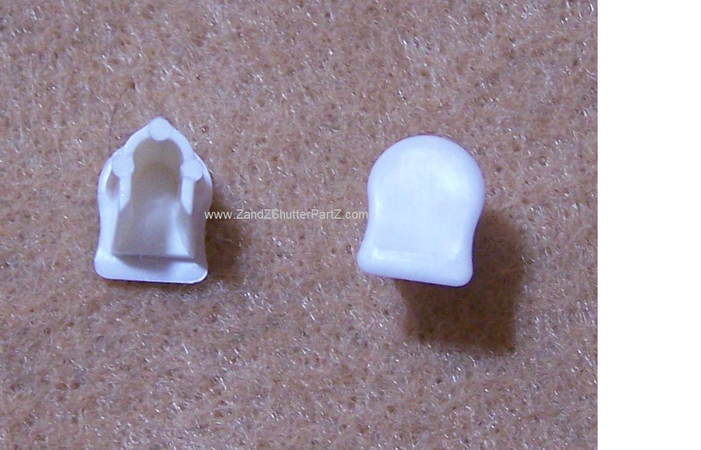 Vinyl & Poly Plantation Shutter End Cap – Style 5, 2 Pack