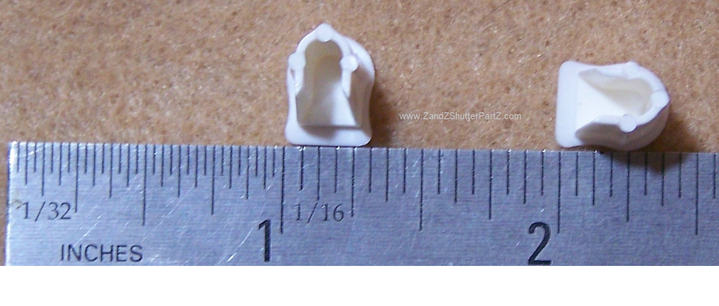 Vinyl & Poly Plantation Shutter End Cap – Style 5, 2 Pack