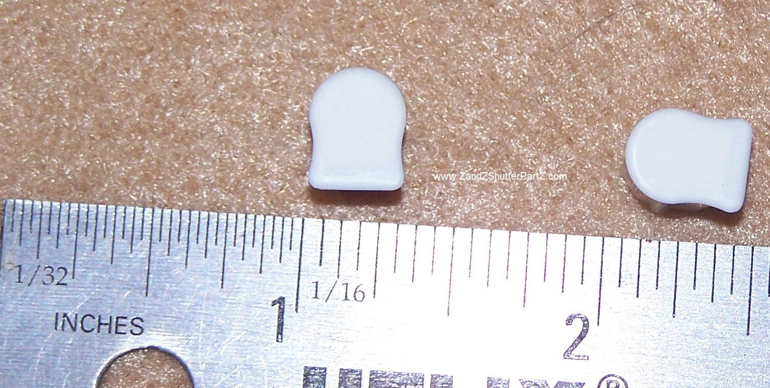 Vinyl & Poly Plantation Shutter End Cap – Style 5, 2 Pack