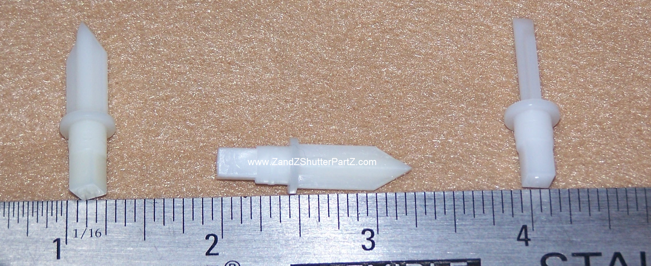 Flat / Square Head Plantation Shutter Louver Pin – 6 Pack