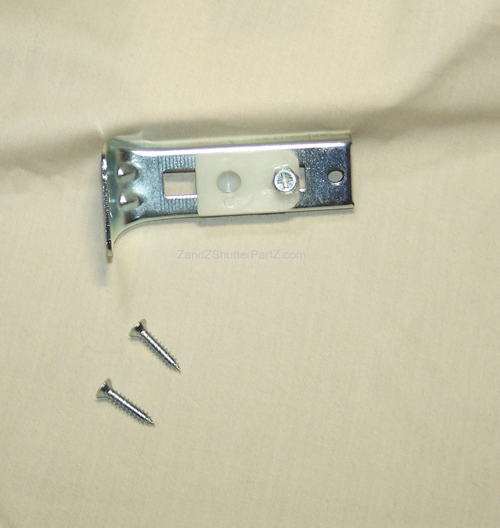 Floor Jamb Bracket for by-fold and bypass plantation shutters
