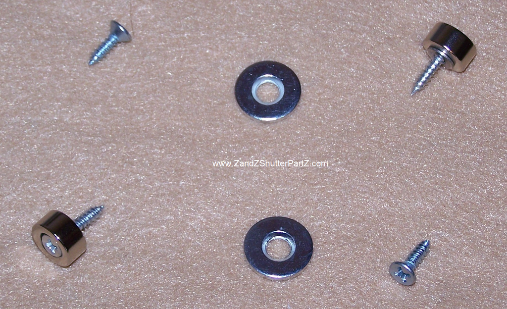 Round Hidden Magnet for Plantation Shutters – Concealed Hardware, 1/2" Pre-Drilled Fit (2-Pack)
