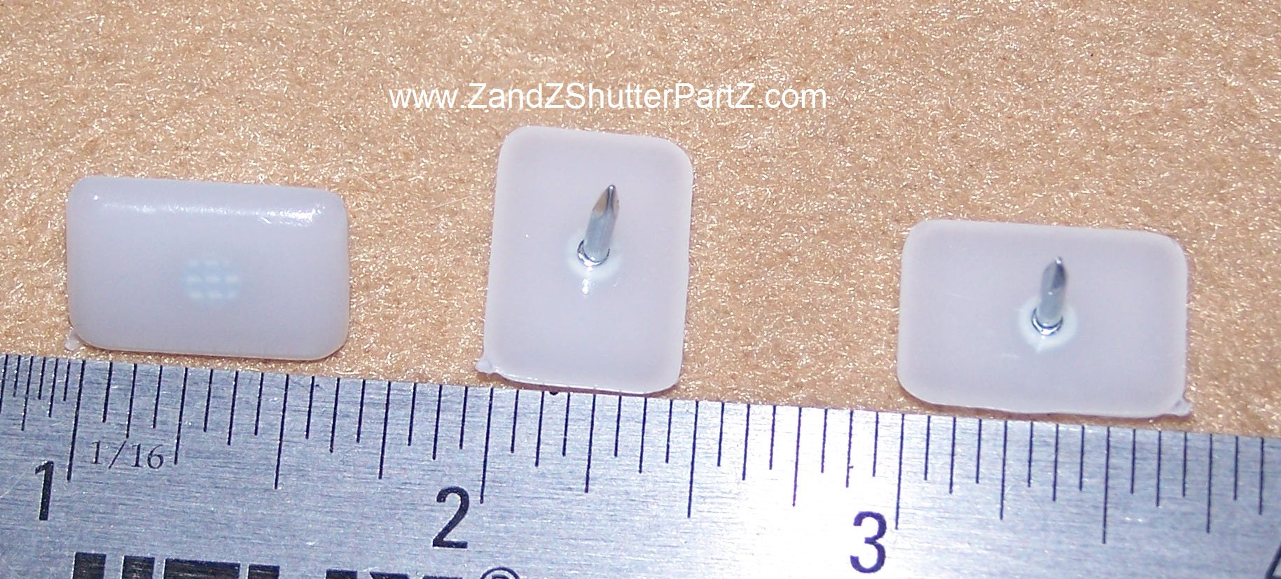 Interior Plantation Shutter Glide – Prevent Sagging & Frame Damage (6-Pack)