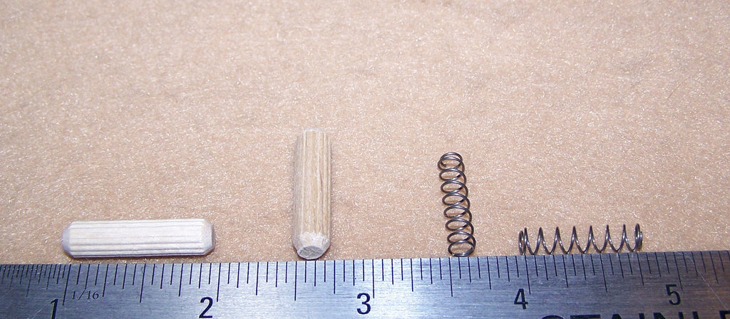 Spring & Dowel Kit for Plantation Shutter Louver Repair – 6 Pack