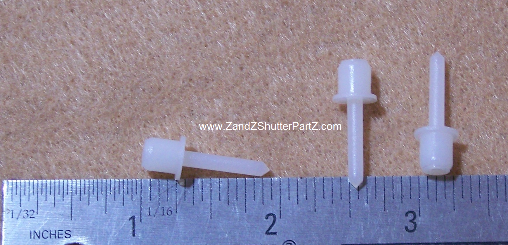 Thin Shaft Plantation Shutter Louver Pin – 12 Pack
