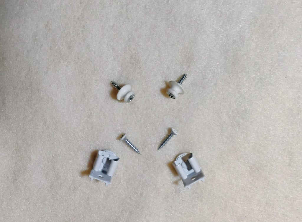 Receiver Catch / Plantation Shutter Catch -White Finish