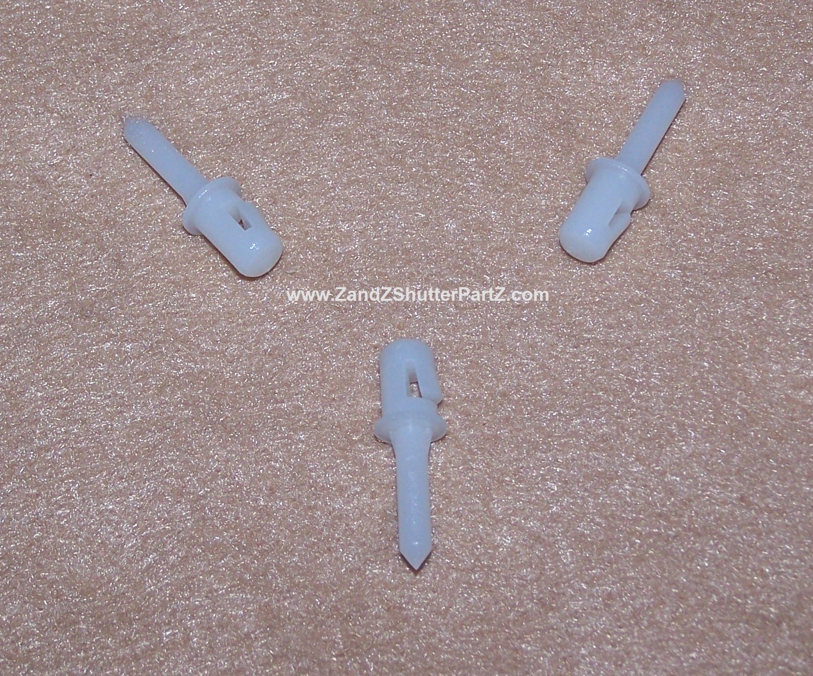 One-Piece Tension Louver Pin for Plantation Shutters – 12 Pack