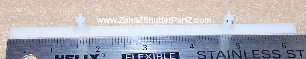Shutter Vane Connector for 3½" Vinyl & Poly Louvers – Value Pack of 100
