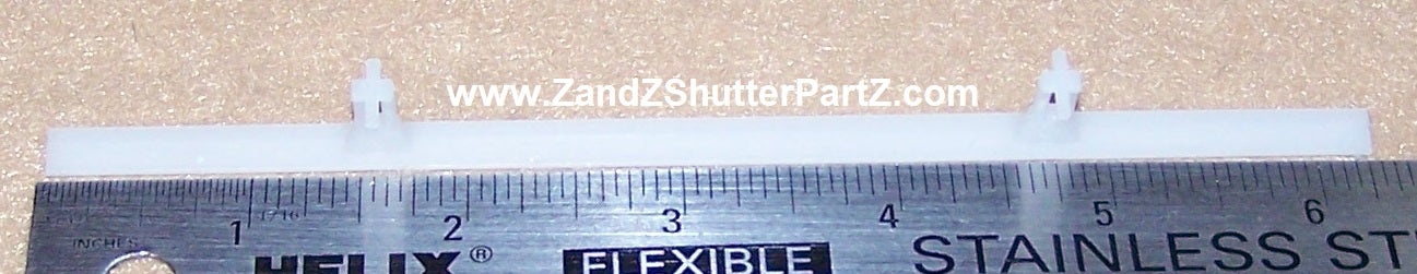 Shutter Vane Connector for 3½" Vinyl & Poly Louvers – 2 Pack (Tilt Bar Repair)