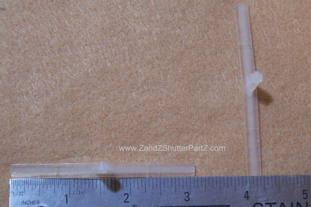 Shutter Vane Connector for 3½" Vinyl & Poly Louvers – Variety 2, 2 Pack (Part #ZZ075)