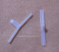 Shutter Vane Connector for 2½" Vinyl & Poly Louvers – Variety 2, 2 Pack (Part #ZZ076)