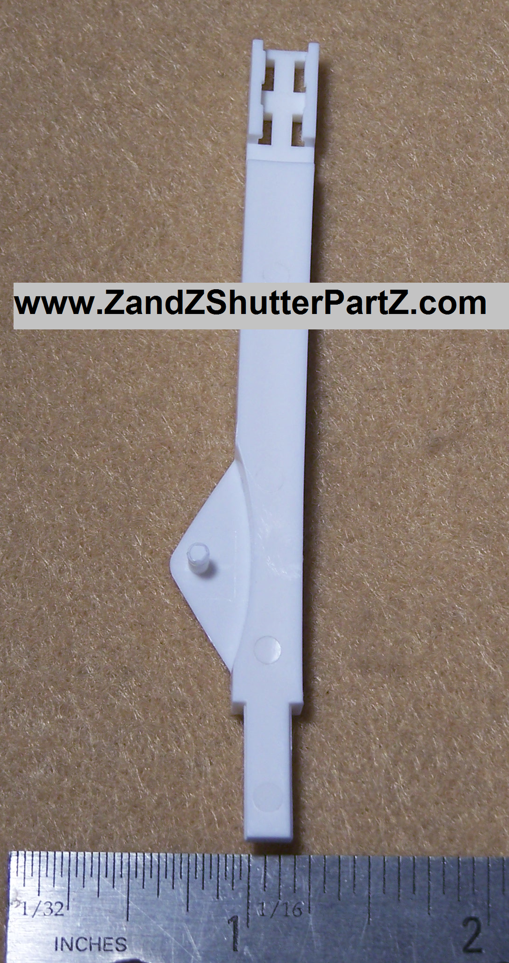 Vinyl & Poly Plantation Shutter Hidden Connector – 3½" Louvers, 2 Pack (Part #ZZ088)
