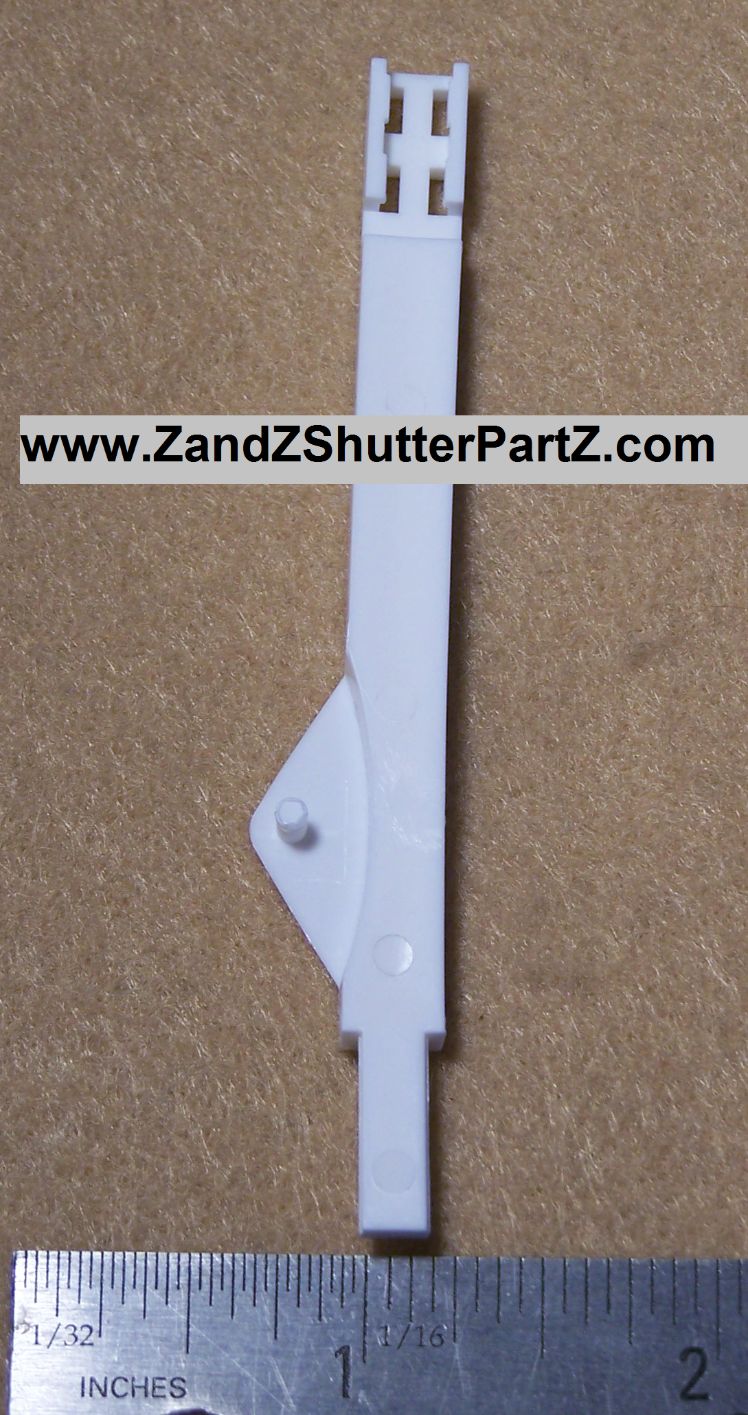 Vinyl & Poly Plantation Shutter Hidden Connector – 3½" Louvers, 2 Pack (Part #ZZ088)