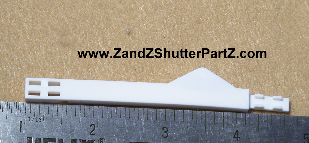 Vinyl & Poly Plantation Shutter Hidden Connector – 3½" Louvers, 2 Pack (Part #ZZ088)