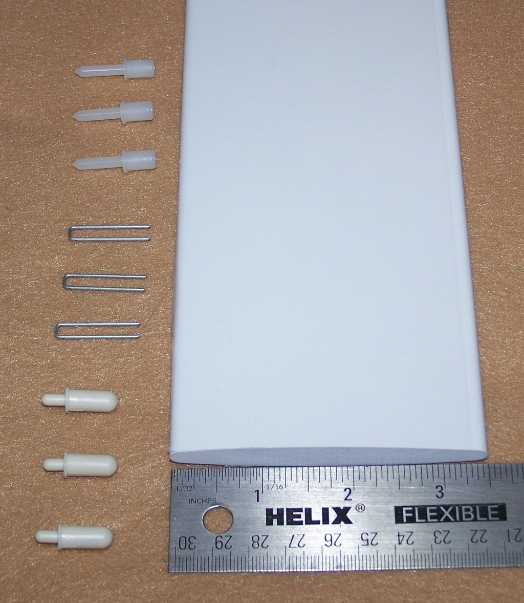 Interior Plantation Shutter Louver Replacement Kit – 3½" Wide, 36" Long