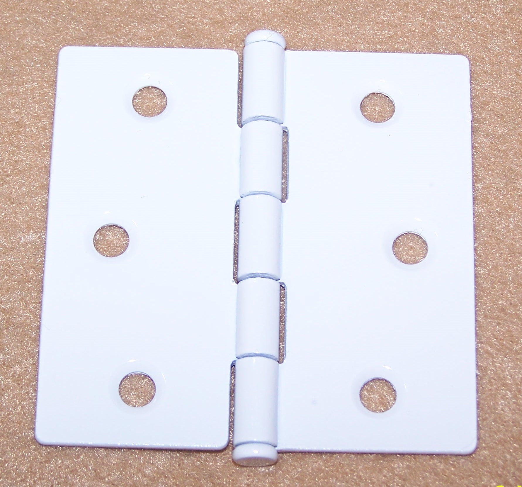 White Gloss Plantation Shutter Hinge – 2½" x 2½" Butt Hinge (2-Pack)