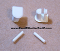 Vinyl & Poly Plantation Shutter End Cap – Variety #3, 2 Pack