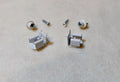 Plantation Shutter Receiver Catch - White