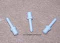 Wide Collar Rear Louver Control Plantation Shutter Pin – 12 Pack
