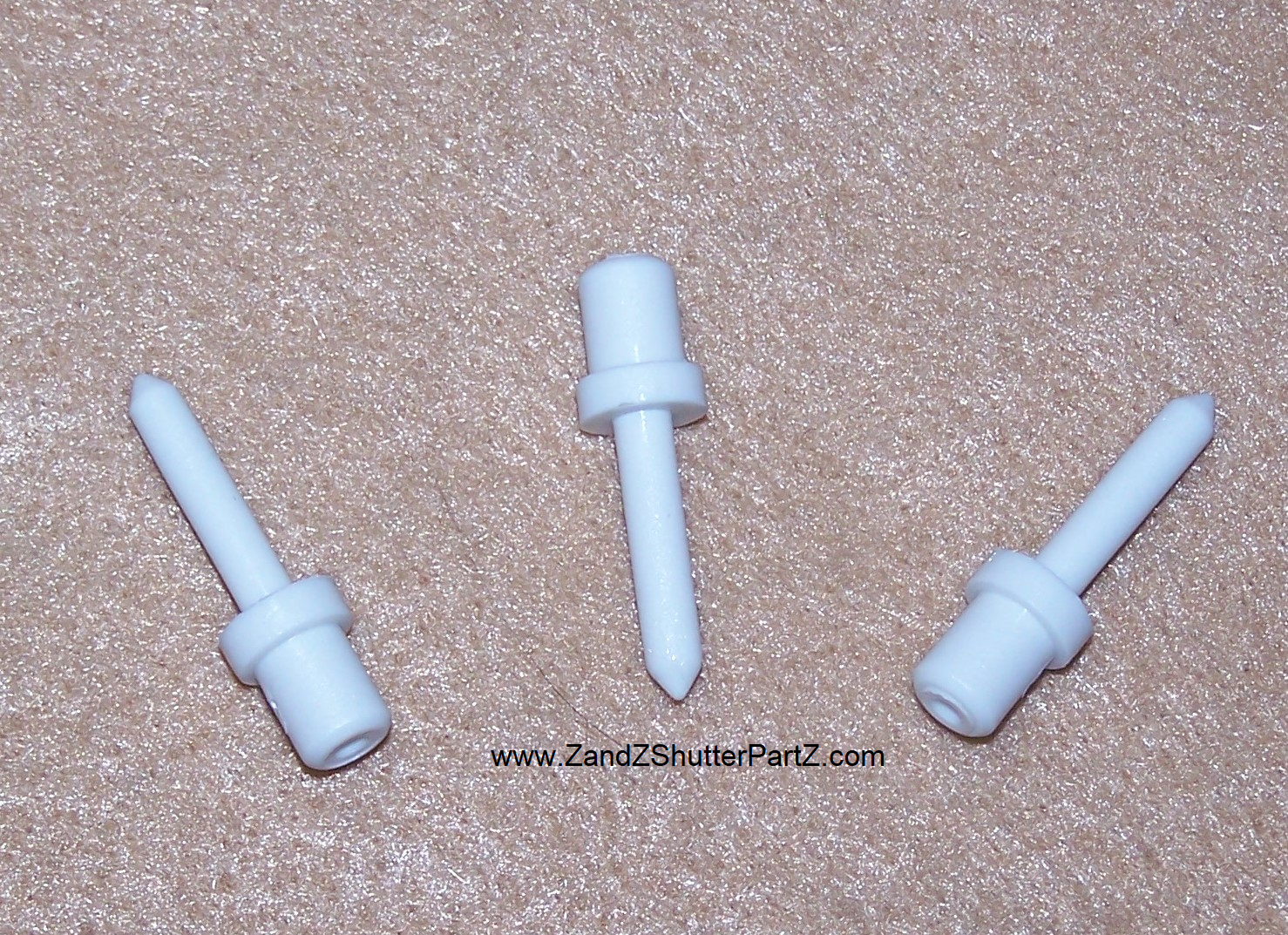 Wide Collar Rear Louver Control Plantation Shutter Pin – 12 Pack