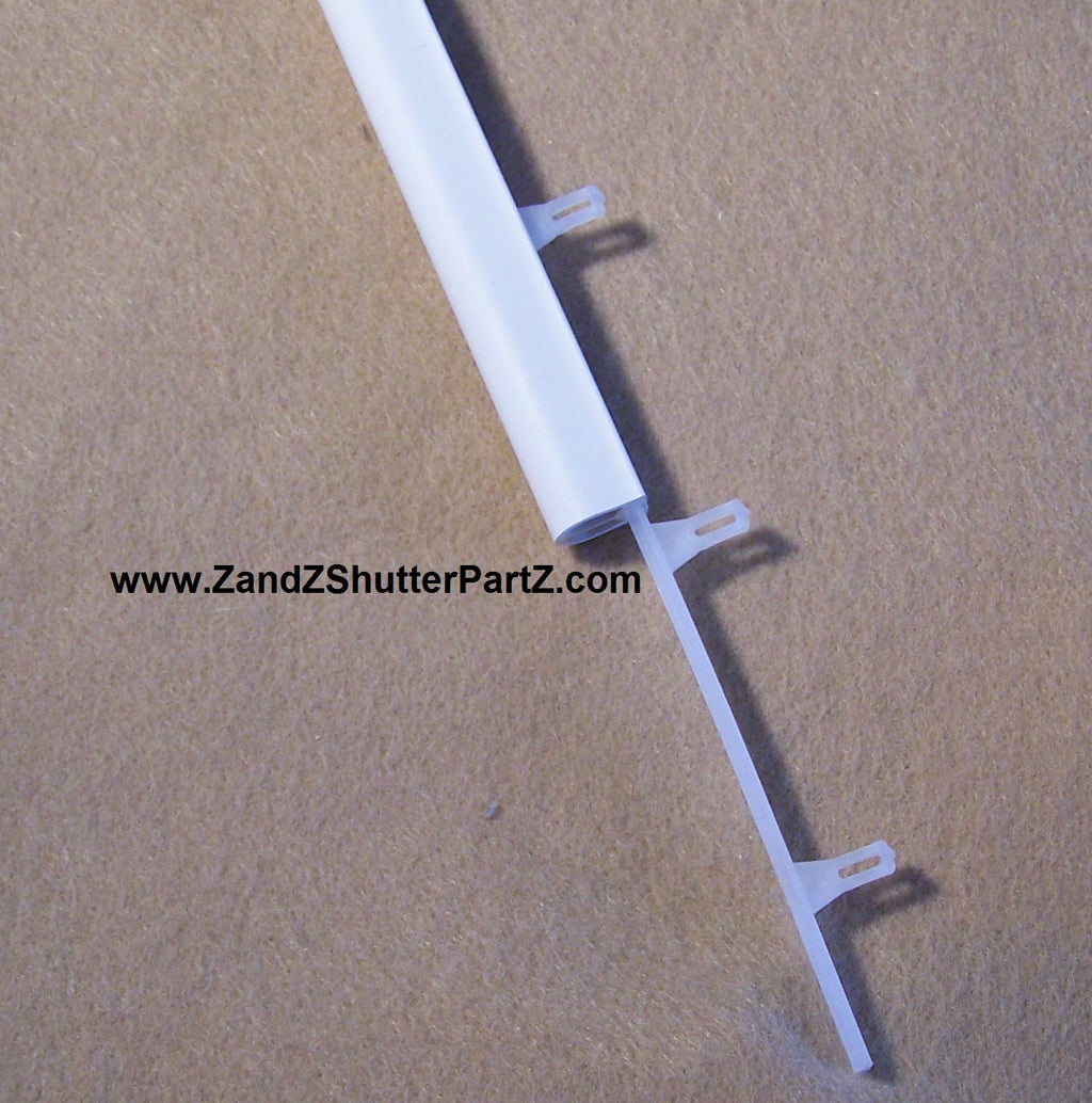 Shutter Vane Connector for 2½" Vinyl & Poly Louvers – Value Pack of 100