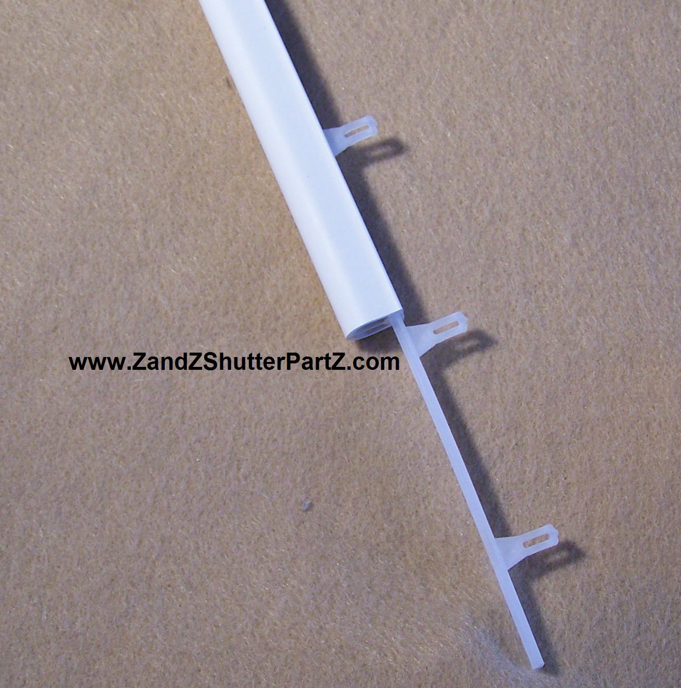 Shutter Vane Connector for 2½" Vinyl & Poly Louvers – 2 Pack (Tilt Bar Repair)