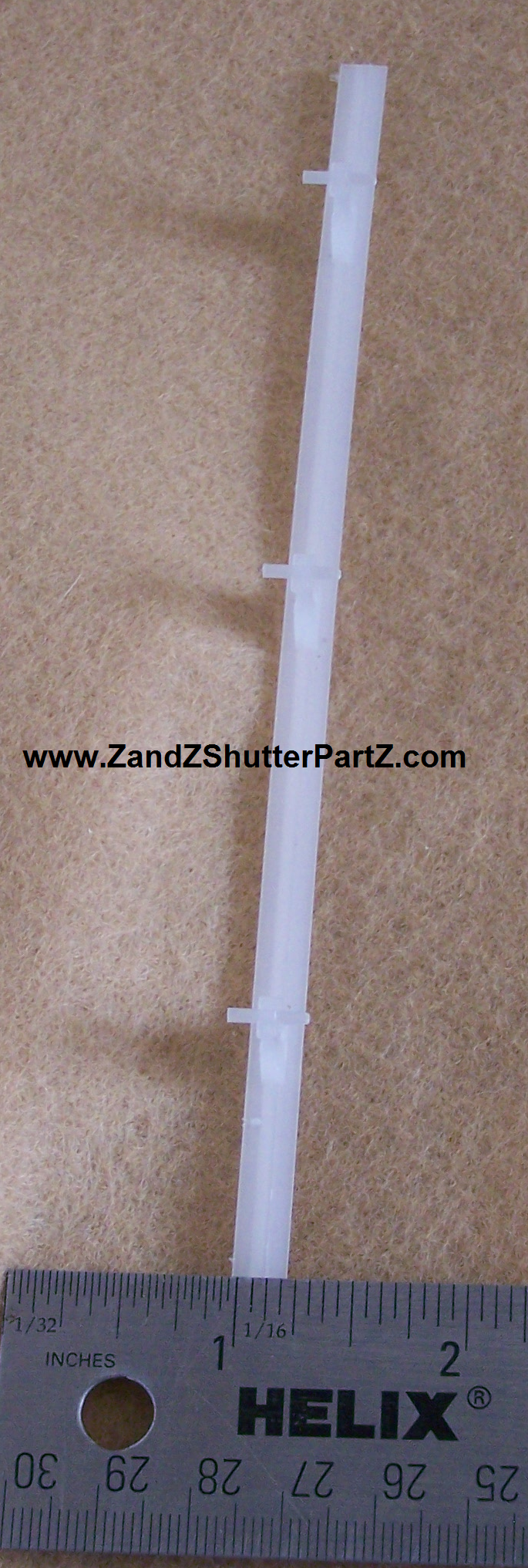 Shutter Vane Connector for 2½" Vinyl & Poly Louvers – 2 Pack (Tilt Bar Repair)