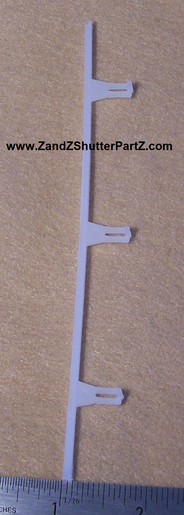 Shutter Vane Connector for 2½" Vinyl & Poly Louvers – 2 Pack (Tilt Bar Repair)