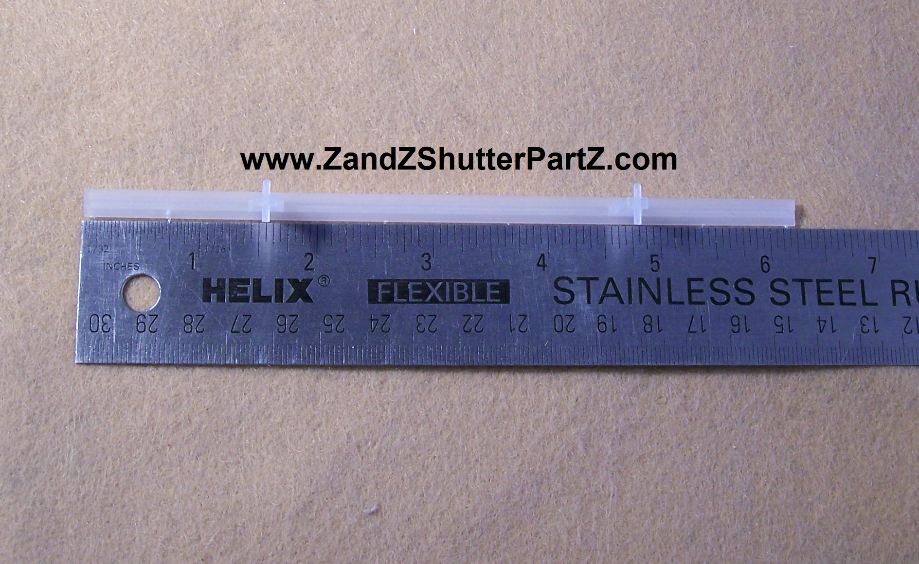 Shutter Vane Connector for 3½" Vinyl & Poly Louvers – Value Pack of 100