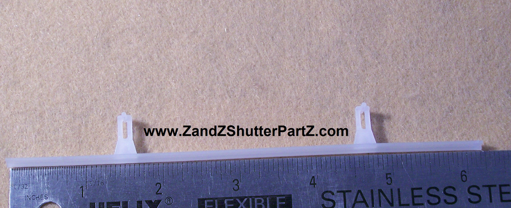 Shutter Vane Connector for 3½" Vinyl & Poly Louvers – Value Pack of 100