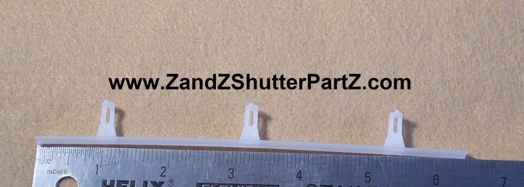 Shutter Vane Connector for 2½" Vinyl & Poly Louvers – Value Pack of 100
