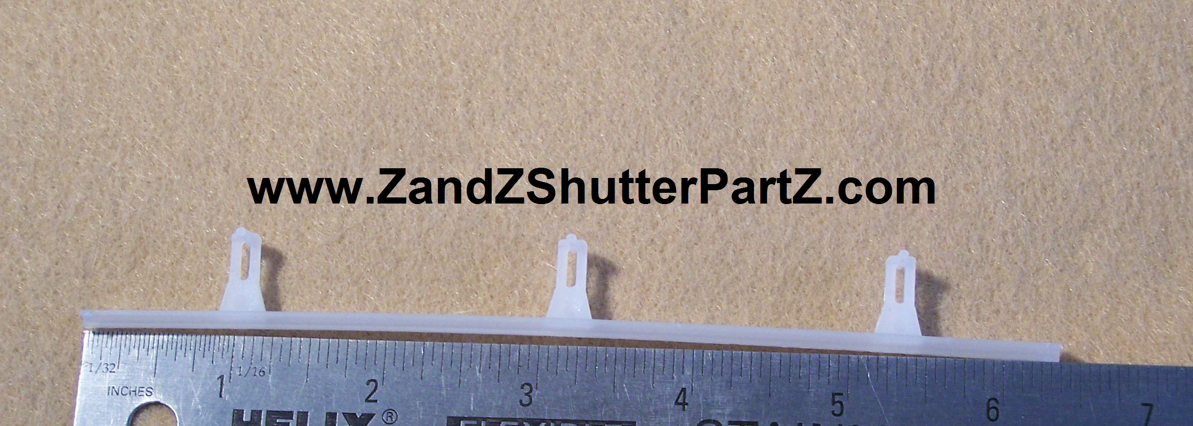 Shutter Vane Connector for 2½" Vinyl & Poly Louvers – Economy Pack of 40