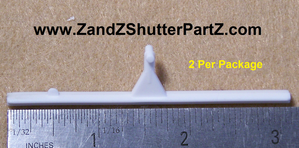Shutter Vane Connector- Triangle Base