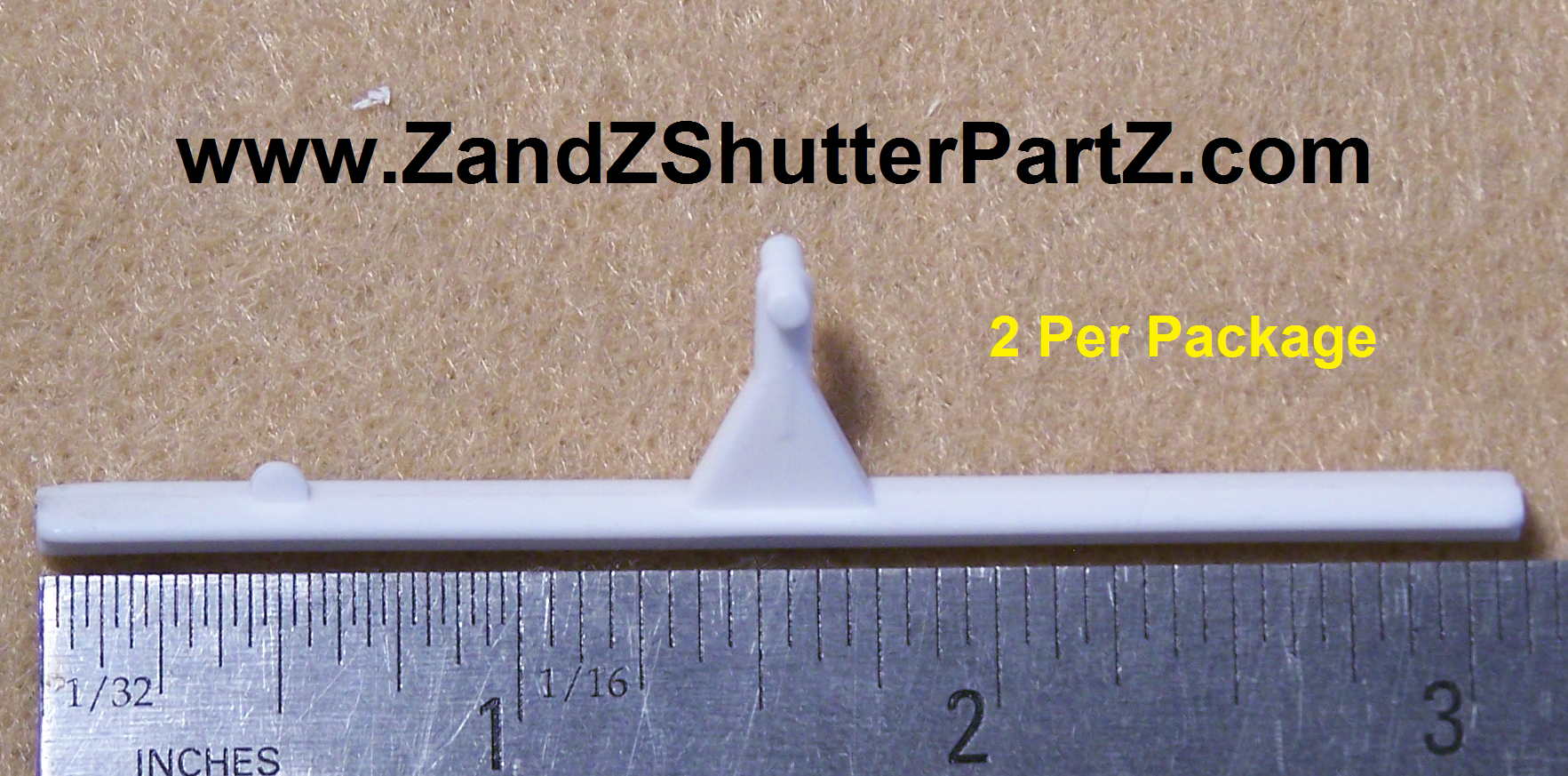 Shutter Vane Connector- Triangle Base