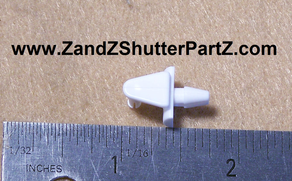Vinyl & Poly Plantation Shutter Side Connector – 2 Pack (Part #ZZ089)
