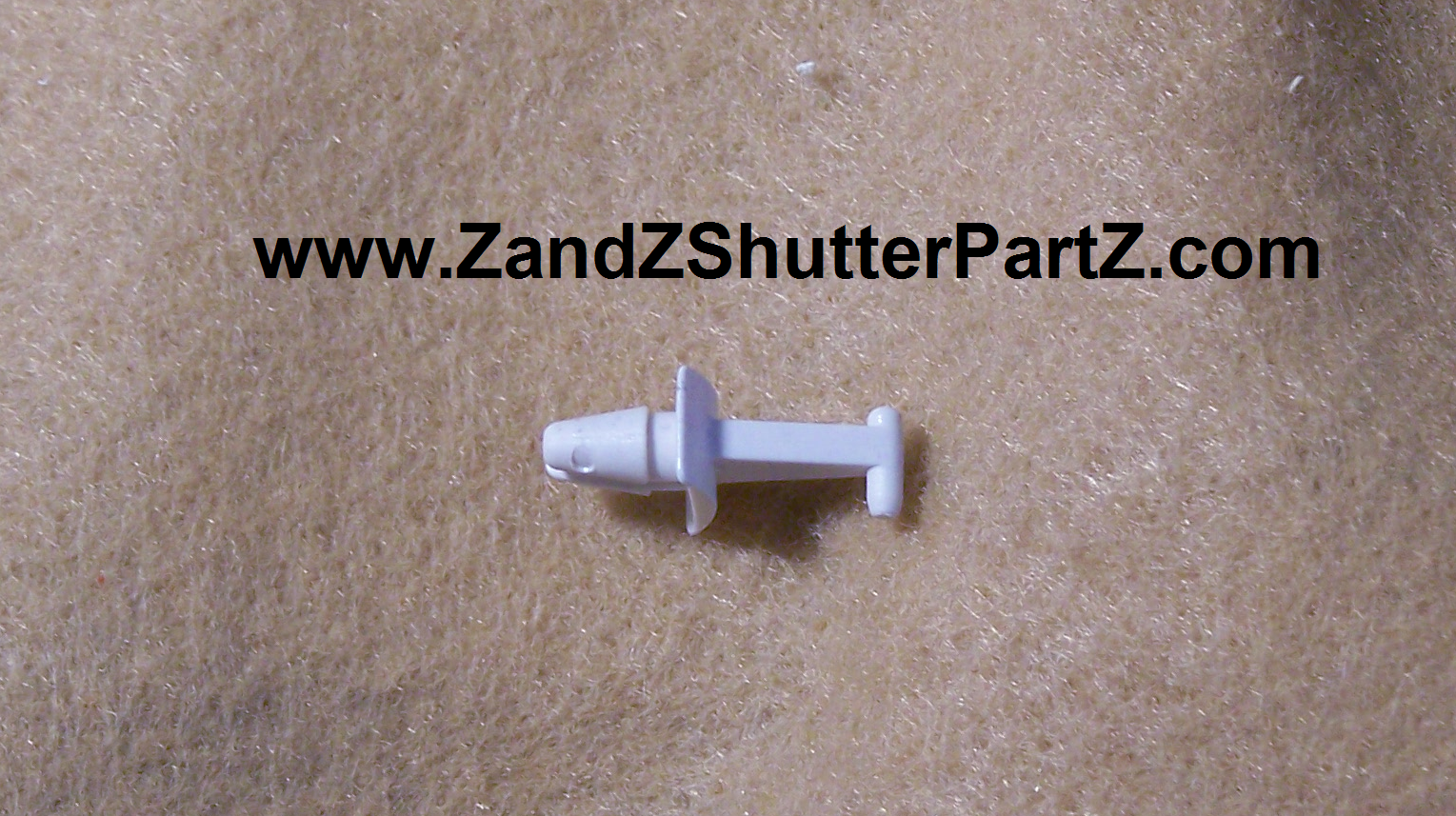 Single Louver Connector for Vinyl & Poly Plantation Shutters – 3/4" Length, 2 Pack